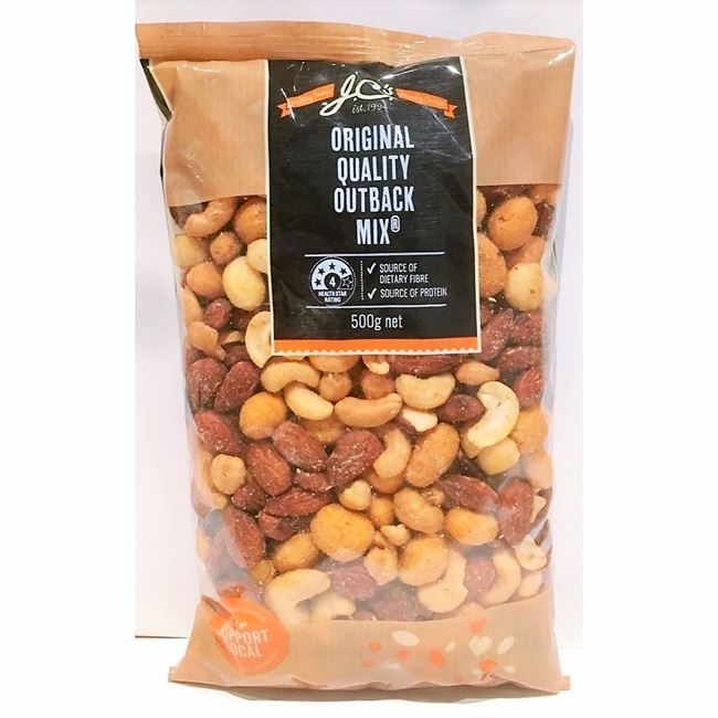 Picture of JC'S QUALITY OUTBACK MIX 500G EA